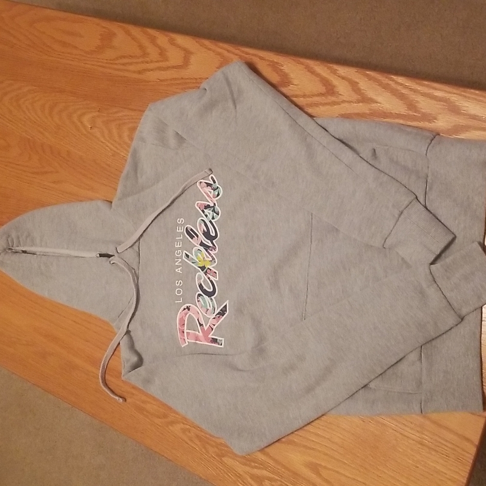 Young & Reckless XS hoodie gray
